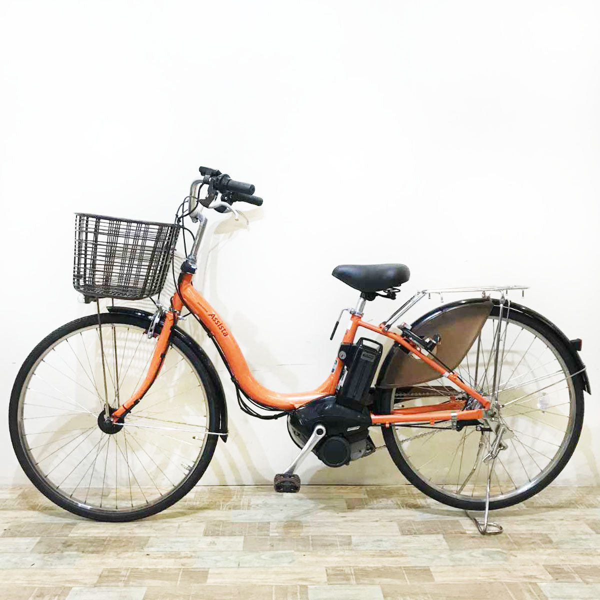 ブリヂストン アシスタ オレンジ 26インチ KS070【中古車】