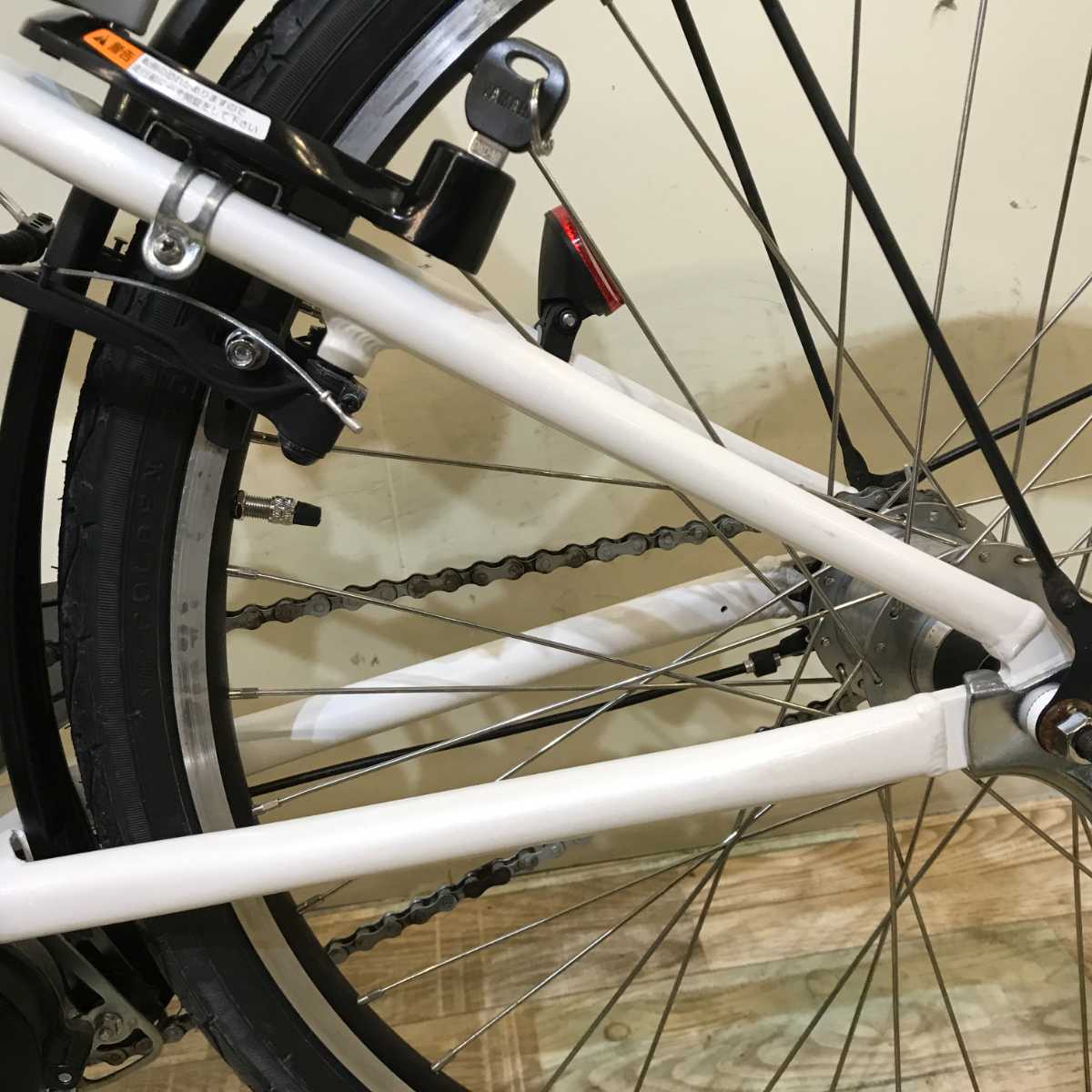 ヤマハ PAS VIENTA パス ヴィエンタ ホワイト 26インチ KS073 【中古車】