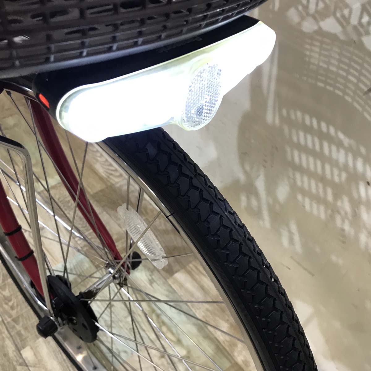 パナソニック ビビ DX レッド 24インチ KX001【中古車】