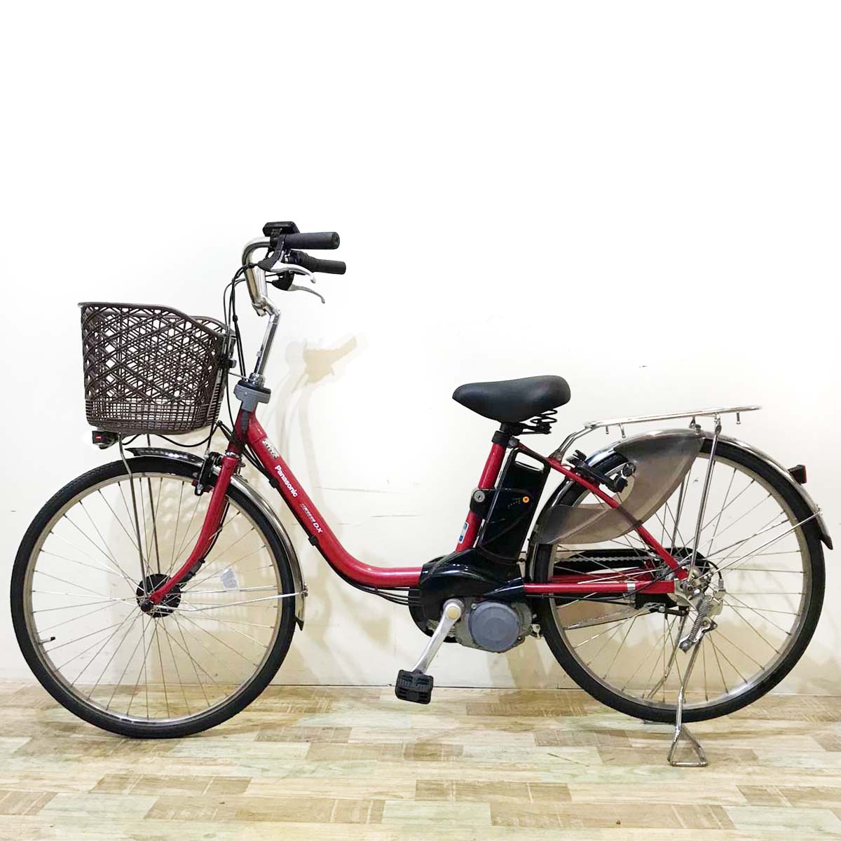 パナソニック ビビ DX レッド 24インチ KX001【中古車】