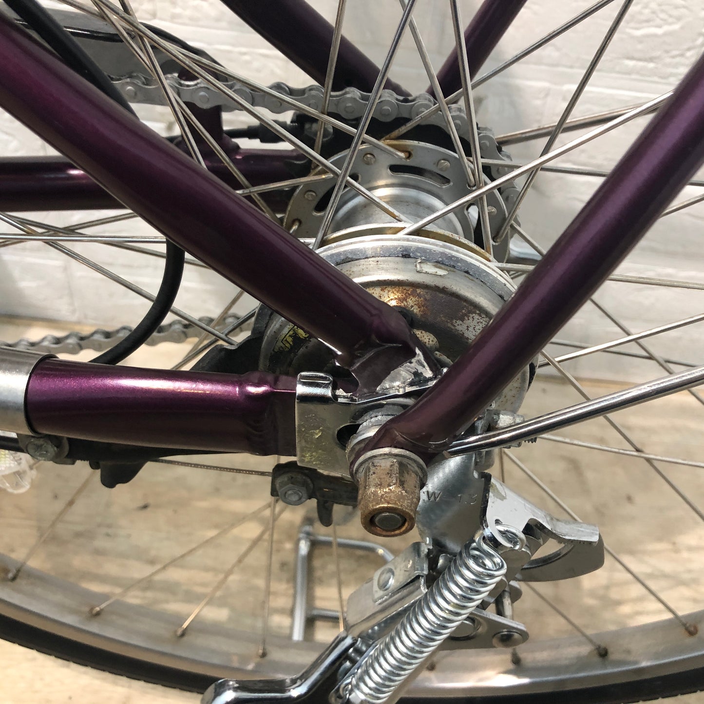 ヤマハ PAS ナチュラ L DX パープル 26インチ YQ047 【中古車】
