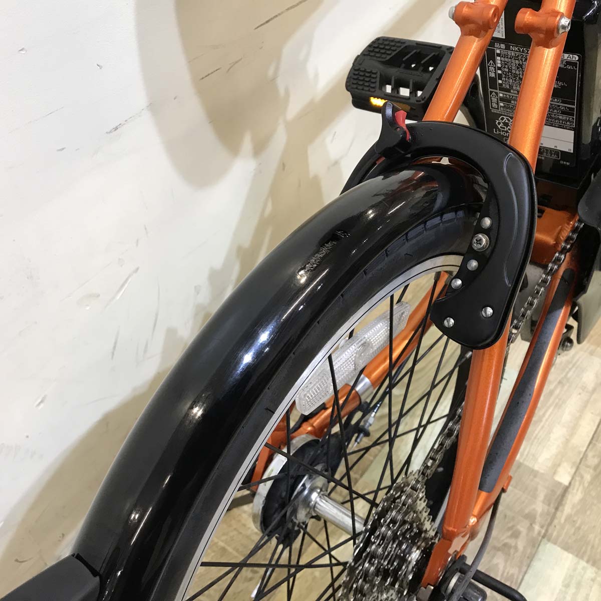 パナソニック ベロスター ミニ オレンジ 20インチ KX003 【中古車】