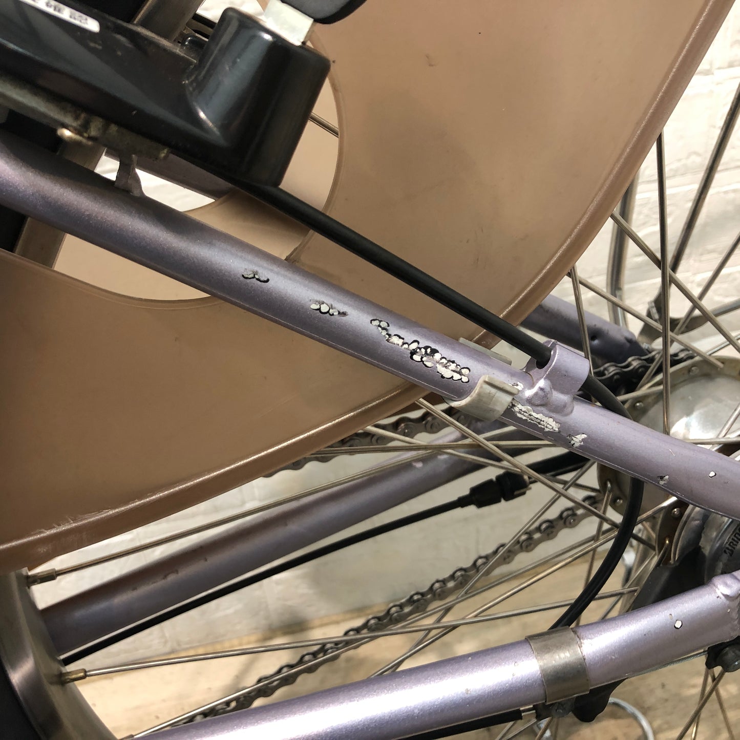 ブリヂストン アシスタ ロイヤル パープル 26インチ YQ049 【中古車】