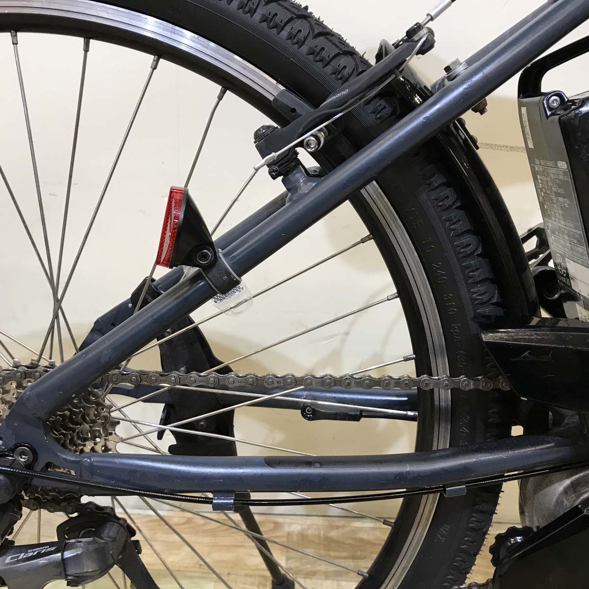 パナソニック ハリヤ グレー 26インチ KX004【中古車】