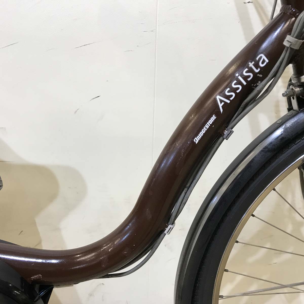 ブリヂストン アシスタ ブラウン 26インチ KX008 【中古車】