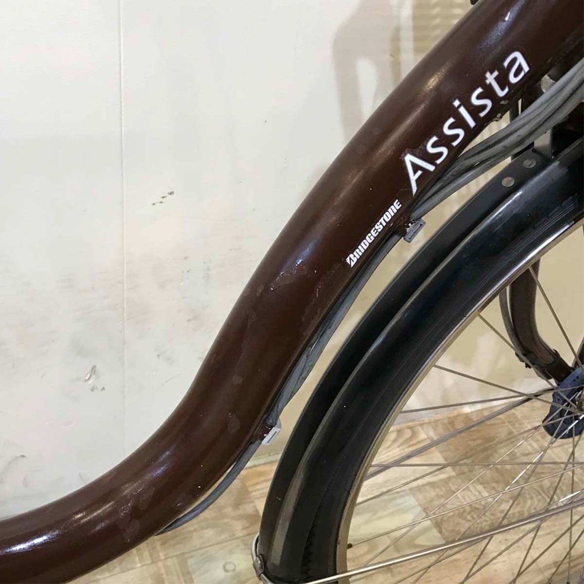 ブリヂストン アシスタ ブラウン 26インチ KX008 【中古車】