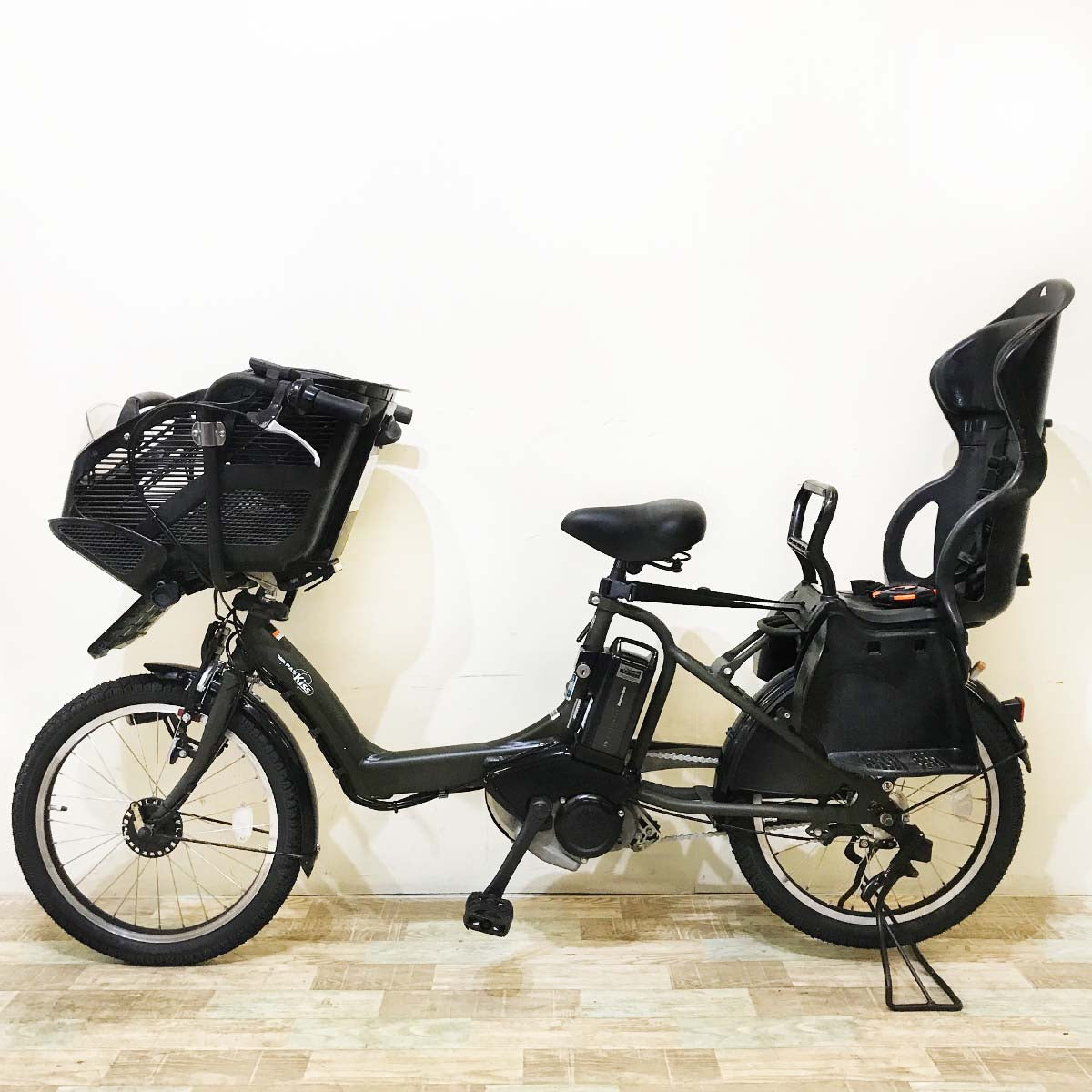 ヤマハ PAS Kiss mini パス キッス ミニ カーキ 20インチ KS083【中古車】