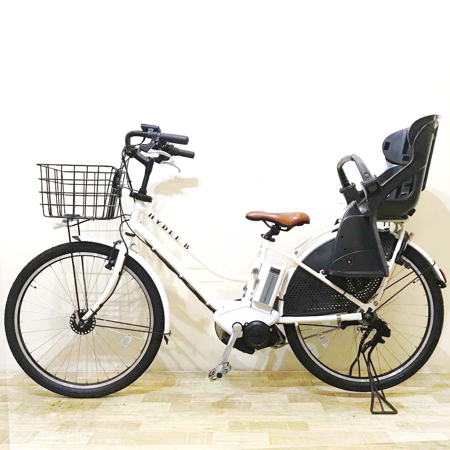 ブリヂストン HYDEE B ハイディ ビー ホワイト 26インチ KB072 【中古車】