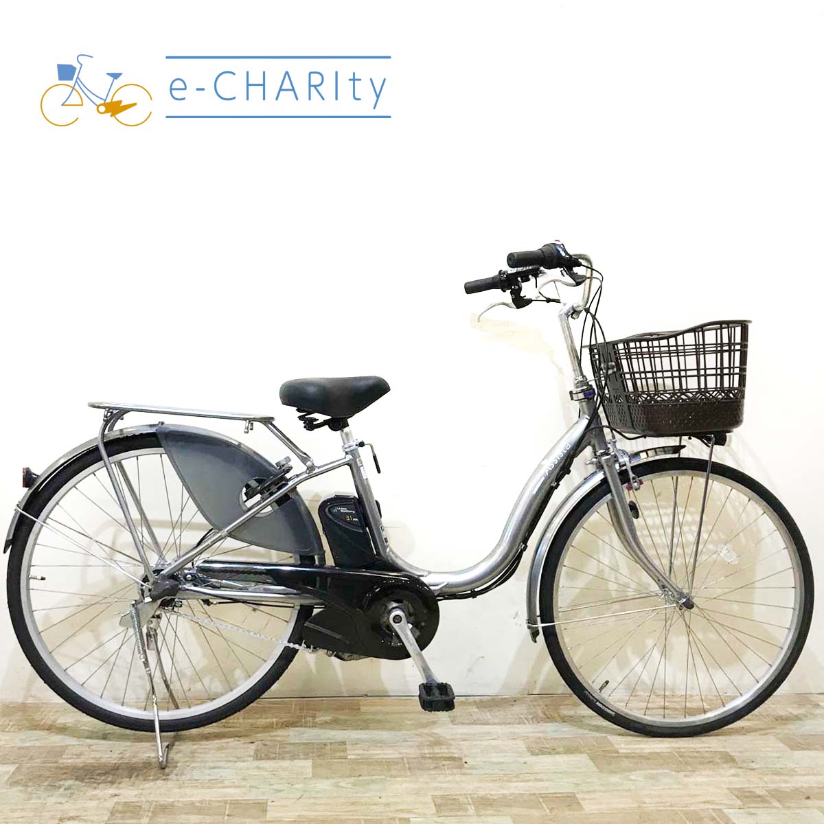 ブリヂストン アシスタ ベーシック シルバー 26インチ KV103 【中古車】