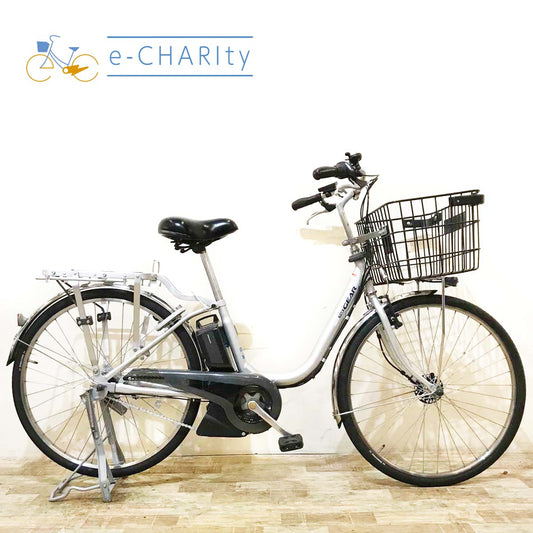 ヤマハ PAS GEAR U パス ギア ユー シルバー 26インチ KY047 【中古車】