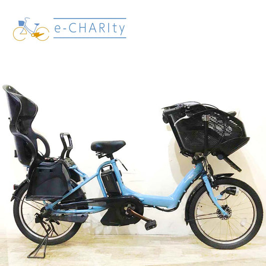 ヤマハ PAS Kiss mini パス キッス ミニ ブルー 20インチ KY092【中古車】