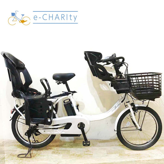 ヤマハ PAS Babby un パス バビー アン ホワイト×グレー 20インチ KY113【中古車】