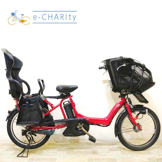 ヤマハ PAS Kiss mini パス キッス ミニ レッド 20インチ KZ003【中古車】