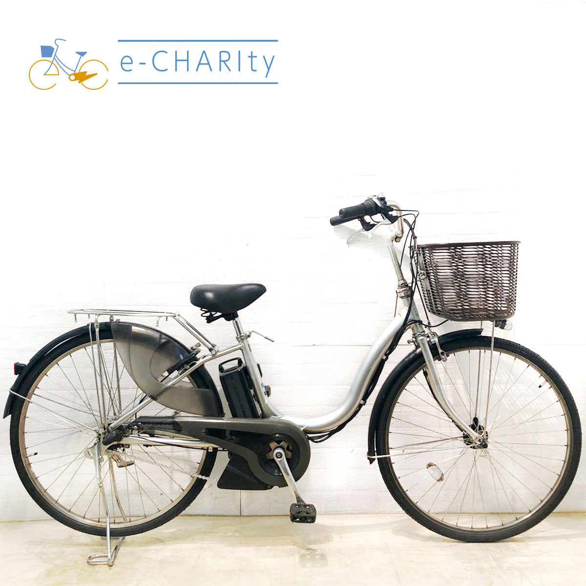 aniol4734 ヤマハ PASナチュラ 26インチ シルバー 中古電動自転車 ヤマハ PAS ナチュラ L シルバー 26インチ YB041 – e