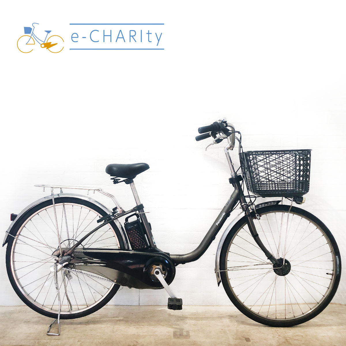 ヒ*リ様 パナソニック　ビビDX　２６インチ　中古　電動自転車 パナソニック ビビ DX グレー 26インチ YN112 【中古車】 – e-CHARIty