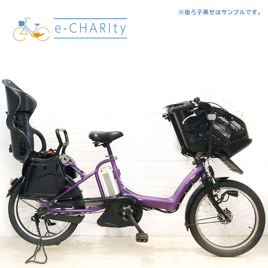 ヤマハ PAS Kiss mini XL パス キッス ミニ XL パープル 20インチ YX034【中古車】