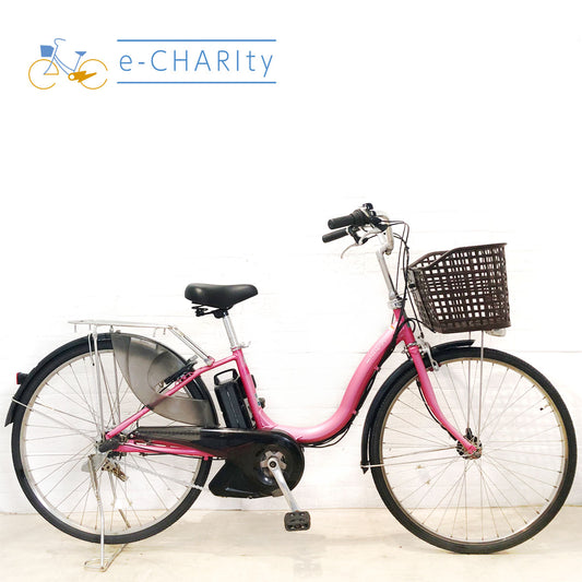 ヤマハ PAS ナチュラ L ピンク 26インチ YX036 【中古車】