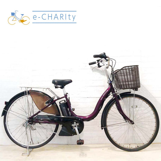 ブリヂストン アシスタ DX パープル 26インチ YX038 【中古車】