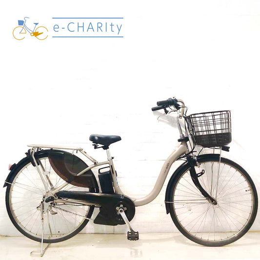 ヤマハ PAS With パス ウィズ ベージュ 26インチ YX086【中古車】