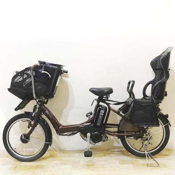 ブリヂストン アンジェリーノ プティット e ブラウン 20インチ KE082【中古車】