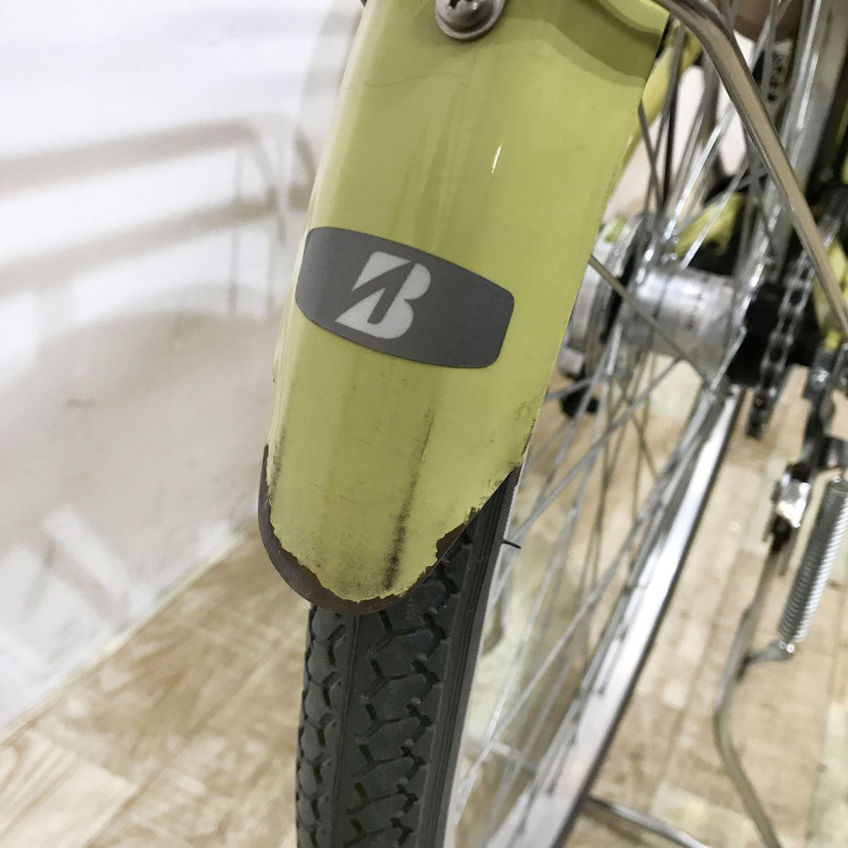 ブリヂストン アシスタベーシック イエロー 26インチ KK057 【中古車】