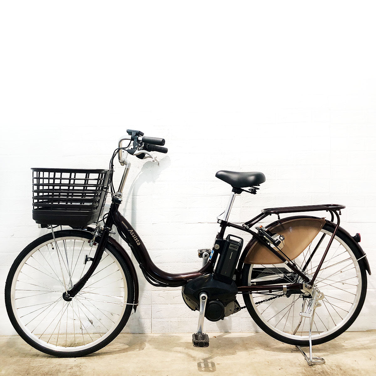 ブリヂストン アシスタ ファイン ブラウン 24インチ YQ066 【中古車】