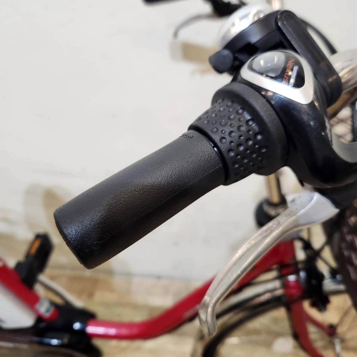 中古電動自転車  パナソニック ビビ DX レッド 26インチ KB019