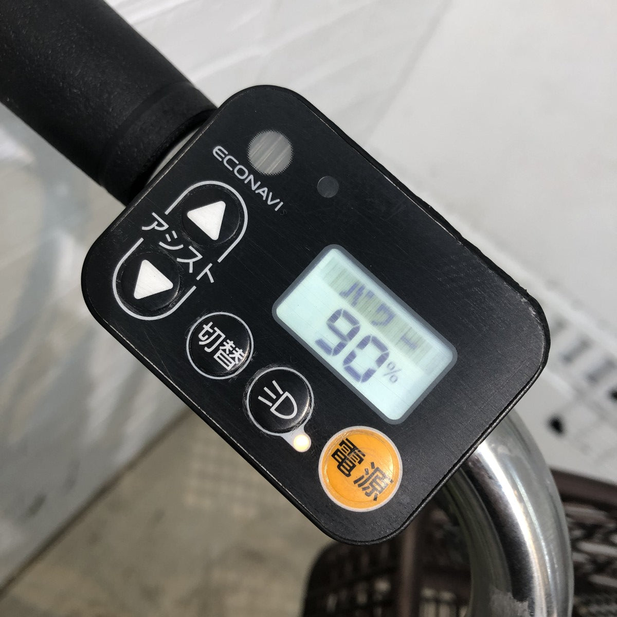 中古電動自転車 パナソニック ビビDX グリーン 26インチ YI001