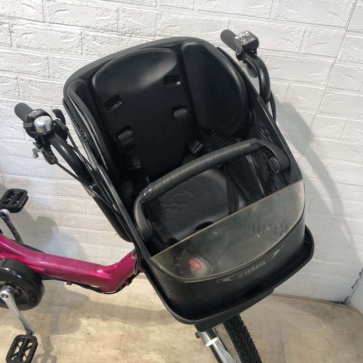 ヤマハ PAS Kiss mini パス キッス ミニ ピンク 20インチ YD003【中古車】