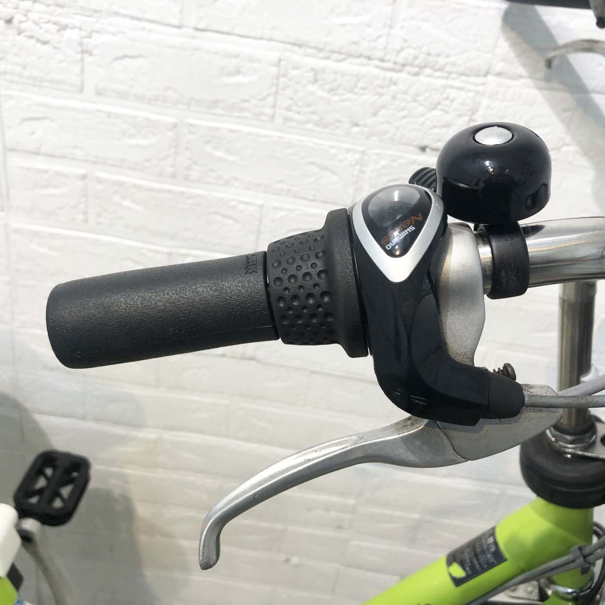 中古電動自転車 パナソニック ビビDX グリーン 26インチ YI001