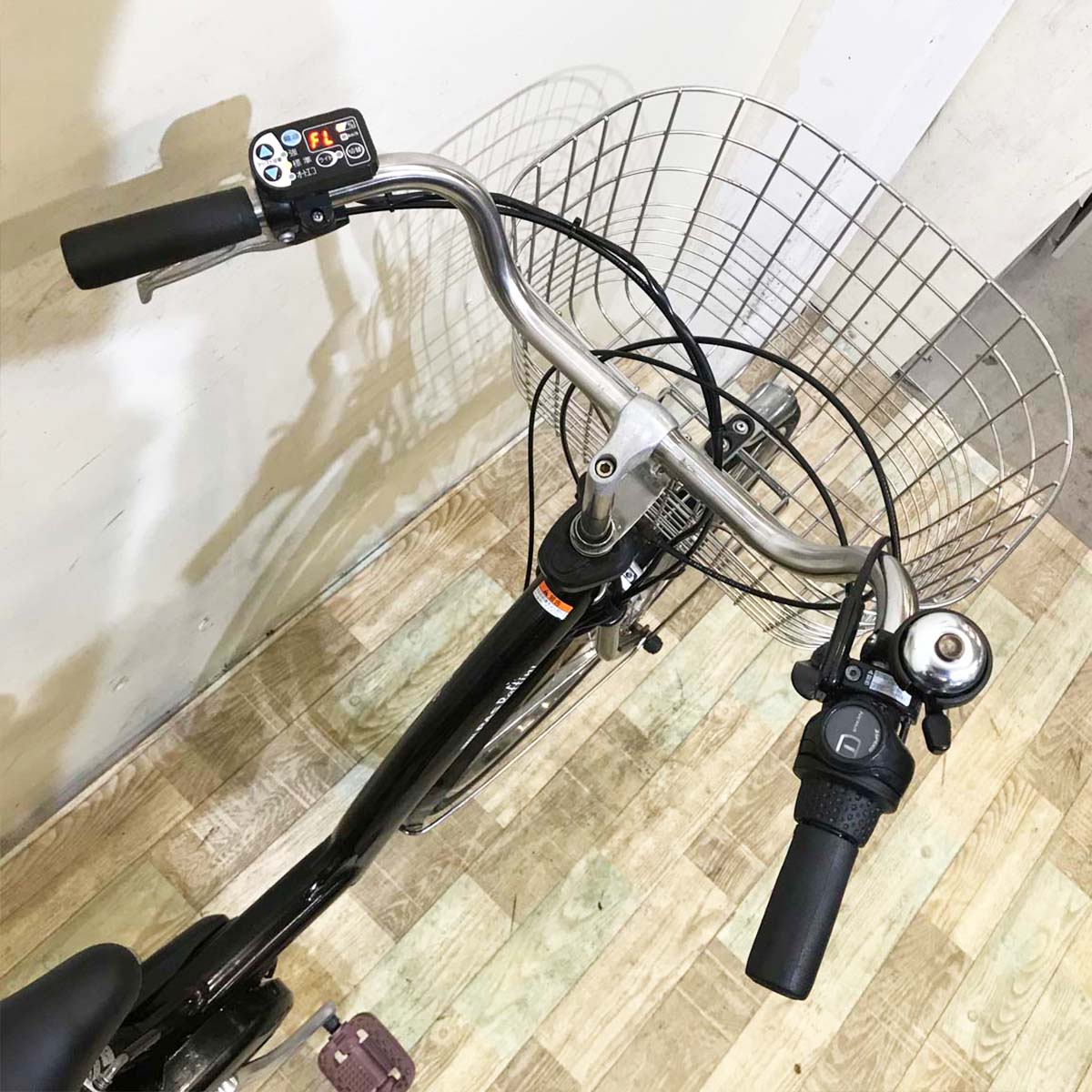 中古電動自転車  ヤマハ PAS ラフィーニ ブラウン 26インチ KB075