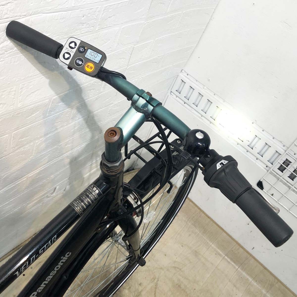 中古電動自転車 パナソニック ベロスター ブラック 700×38C YI002