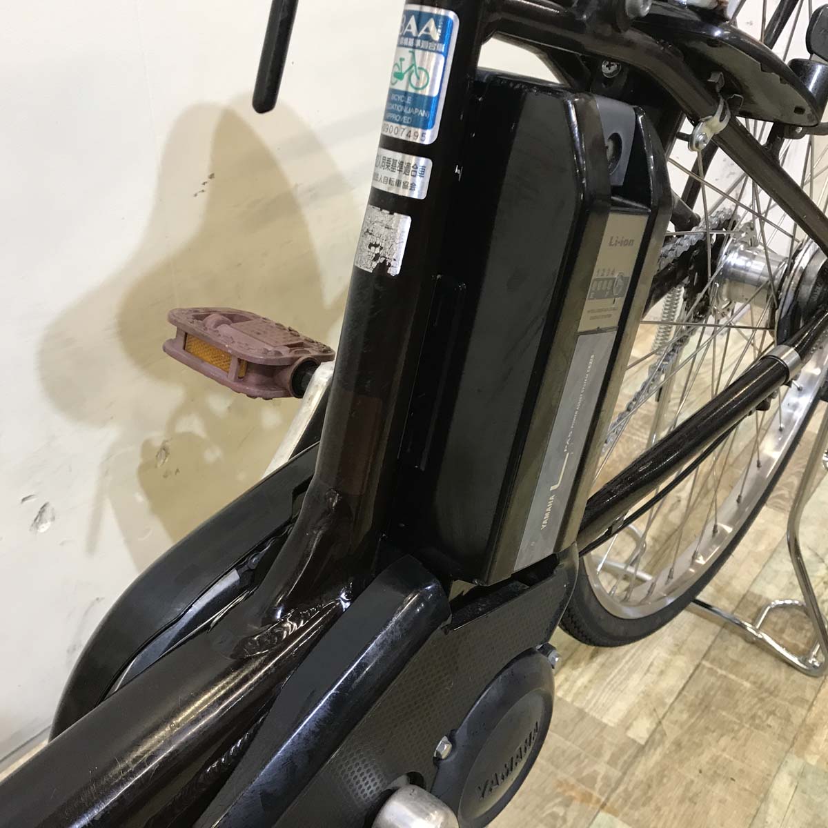 中古電動自転車  ヤマハ PAS ラフィーニ ブラウン 26インチ KB075