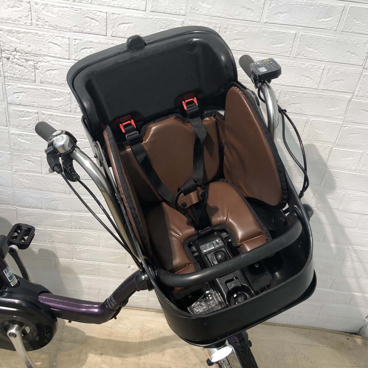 中古電動自転車 パナソニック ギュット ミニ パープル 20インチ YD004