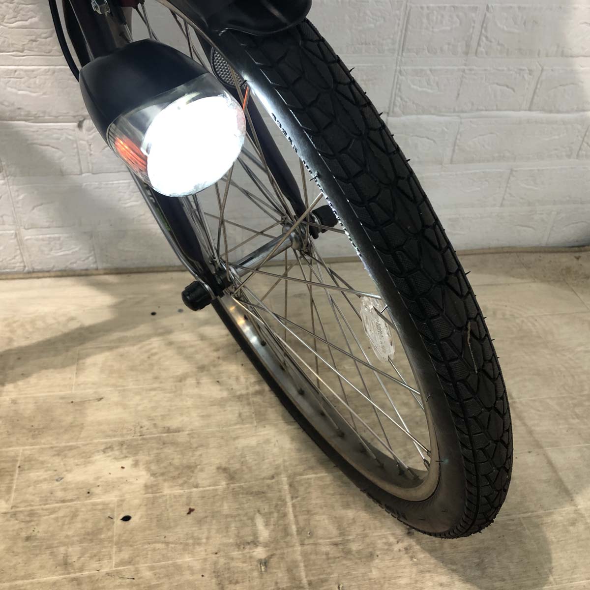 中古電動自転車 パナソニック ギュット ミニ パープル 20インチ YD004