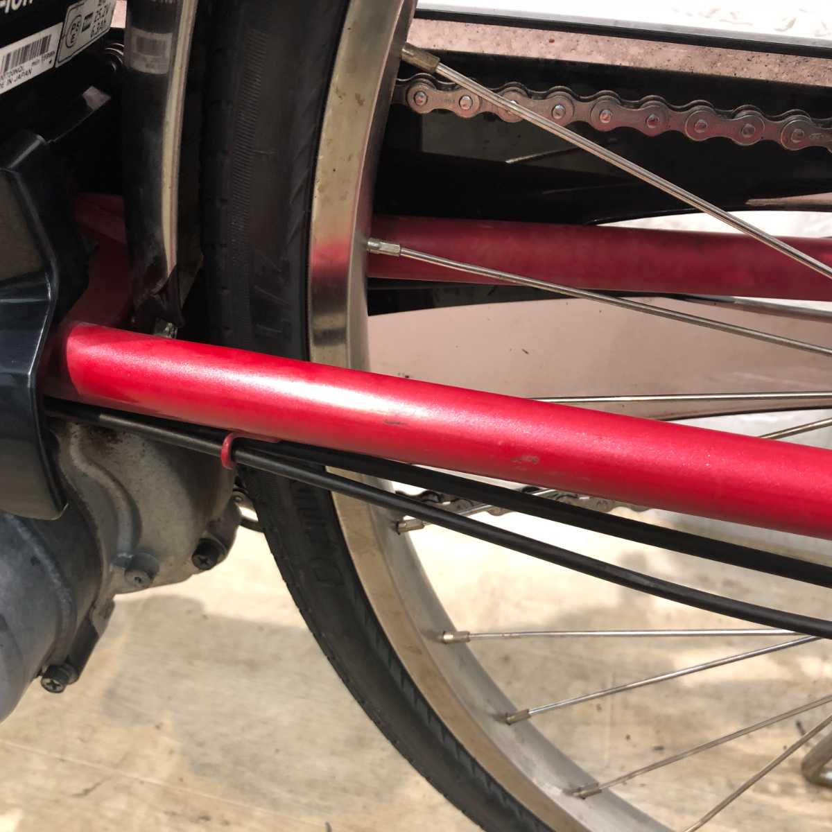 パナソニック ビビ DX レッド 26インチ YQ059【中古車】