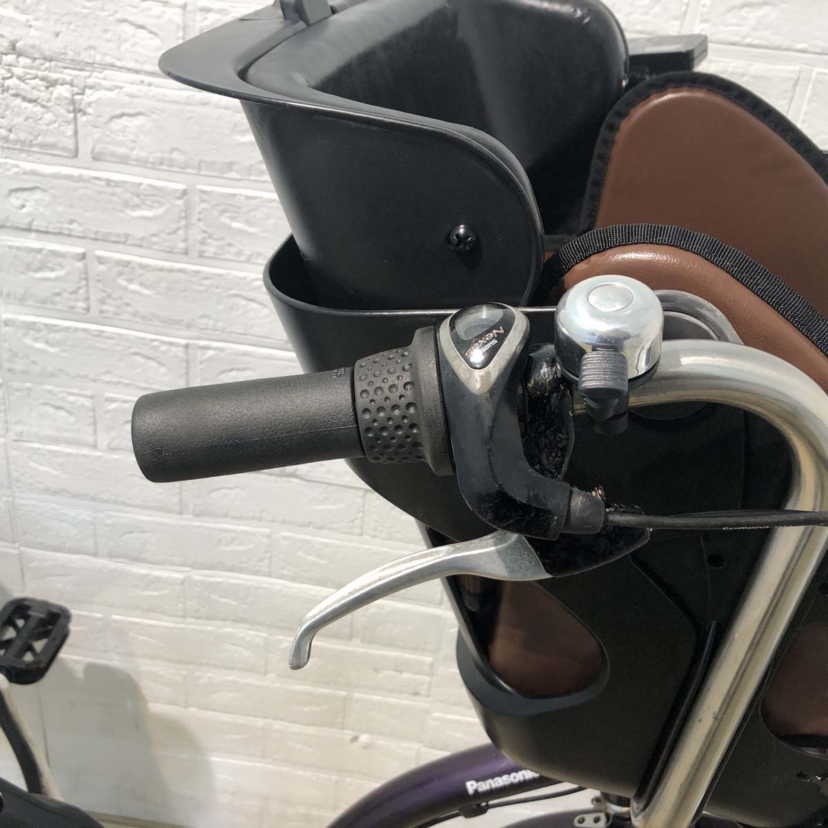 中古電動自転車 パナソニック ギュット ミニ パープル 20インチ YD004