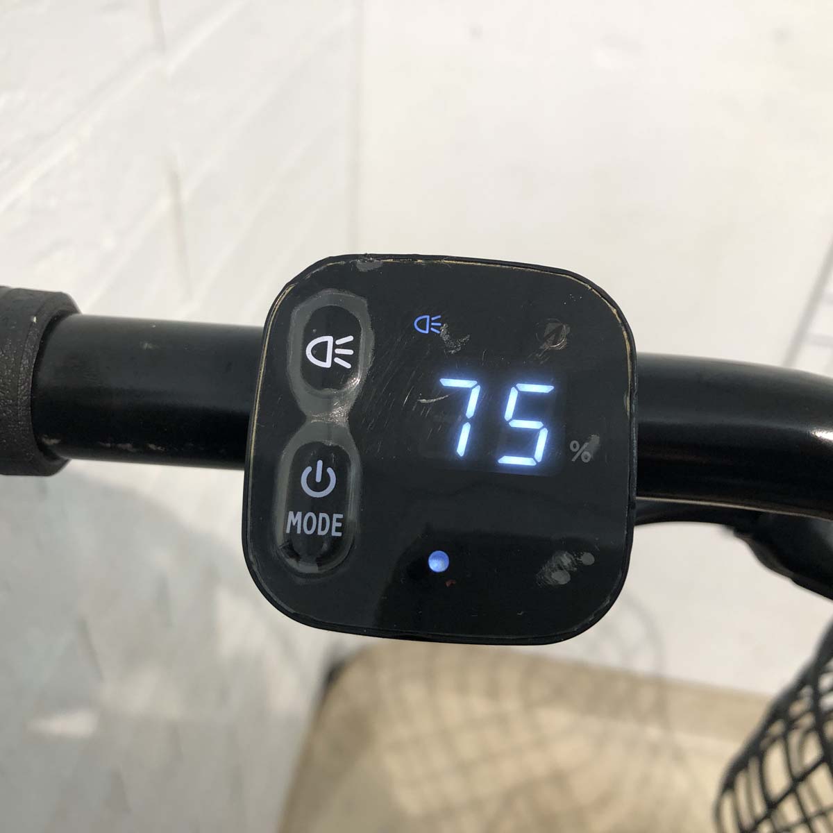 中古電動自転車 ブリヂストン bikke GRI dd ビッケ グリ dd グレー 前24×後20インチ SR416Y