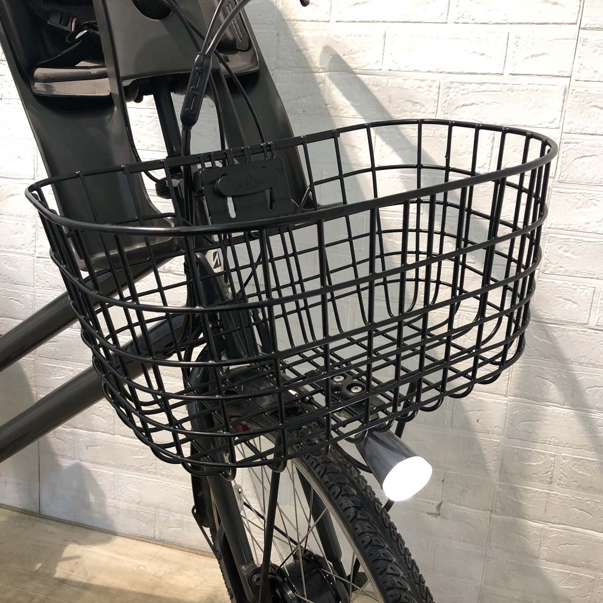 中古電動自転車 ブリヂストン bikke GRI dd ビッケ グリ dd グレー 前24×後20インチ SR416Y