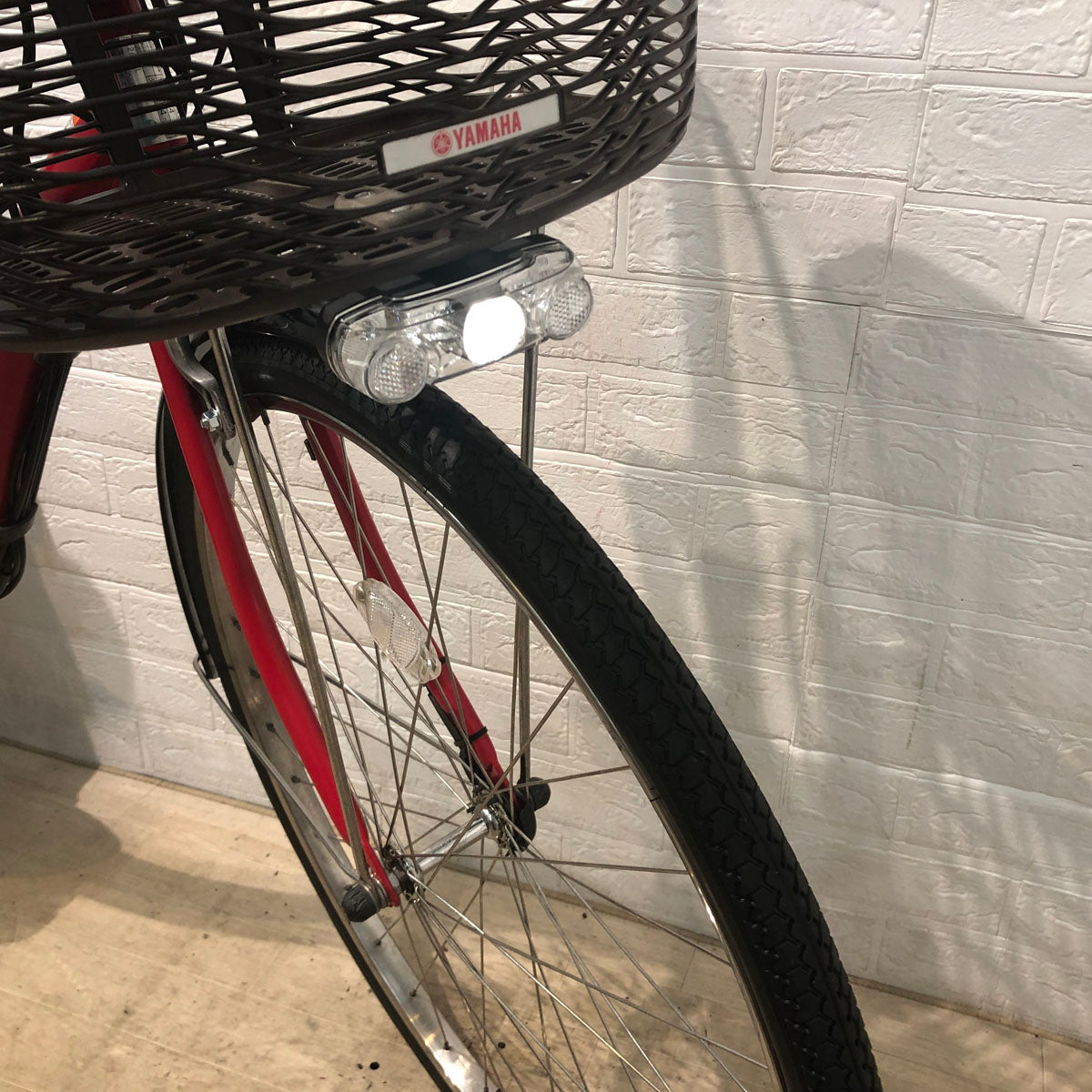 ヤマハ PAS ナチュラ XL レッド 26インチ YV076 【中古車】