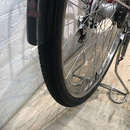 ヤマハ PAS ナチュラ XL レッド 26インチ YV076 【中古車】