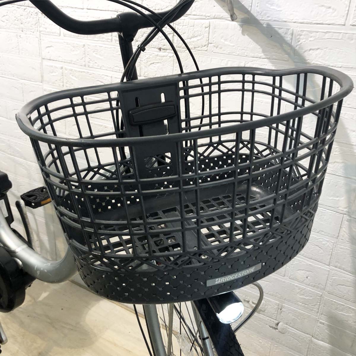 中古電動自転車 ヤマハ PAS チア シルバー 26インチ YI004