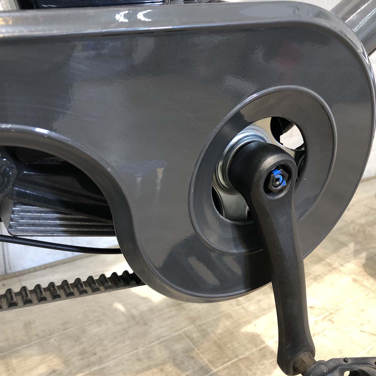 中古電動自転車 ブリヂストン bikke GRI dd ビッケ グリ dd グレー 前24×後20インチ SR416Y