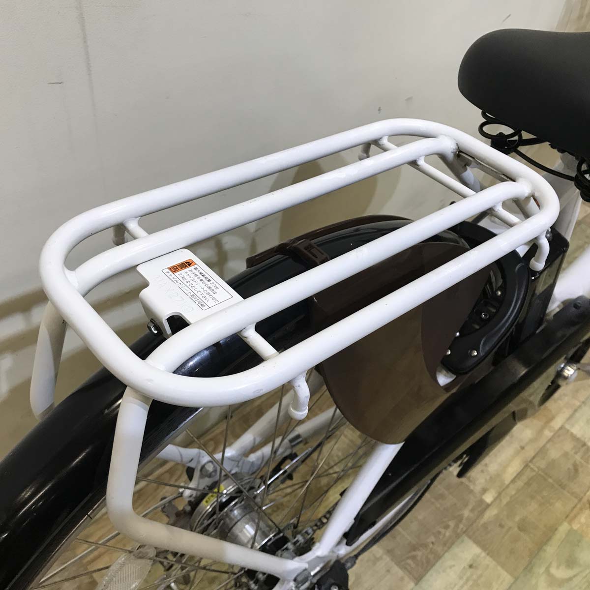 中古電動自転車  ヤマハ PAS With パス ウィズ ホワイト 26インチ KB077