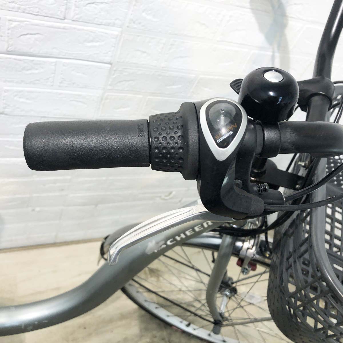 中古電動自転車 ヤマハ PAS チア シルバー 26インチ YI004