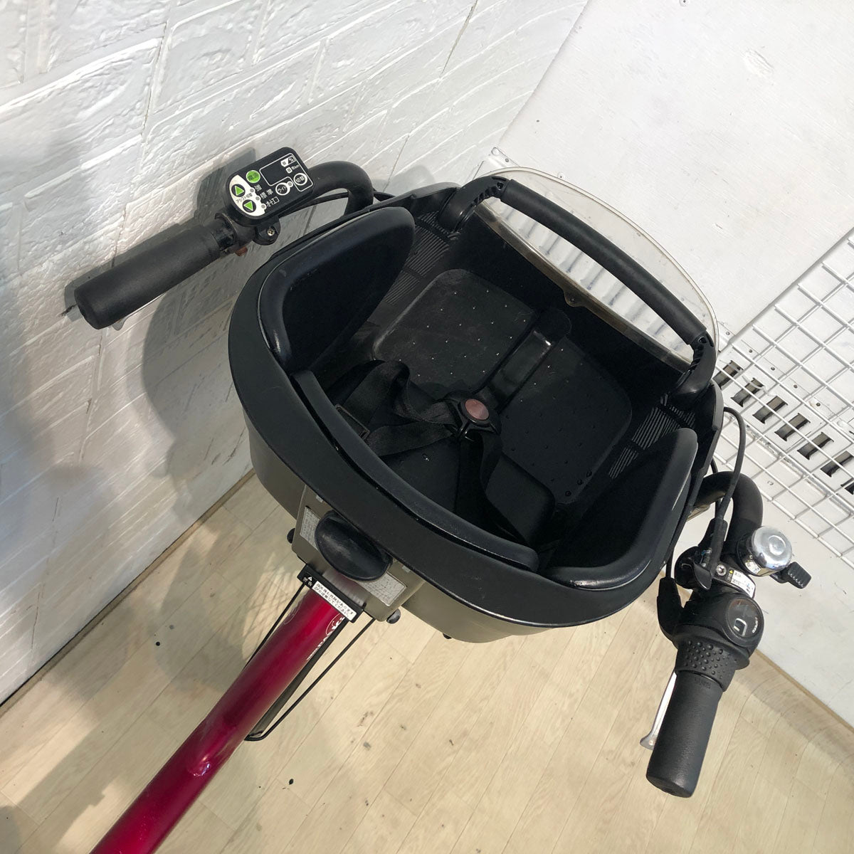 中古電動自転車 ヤマハ PAS Kiss mini パス キッス ミニ ピンク 20インチ YD005