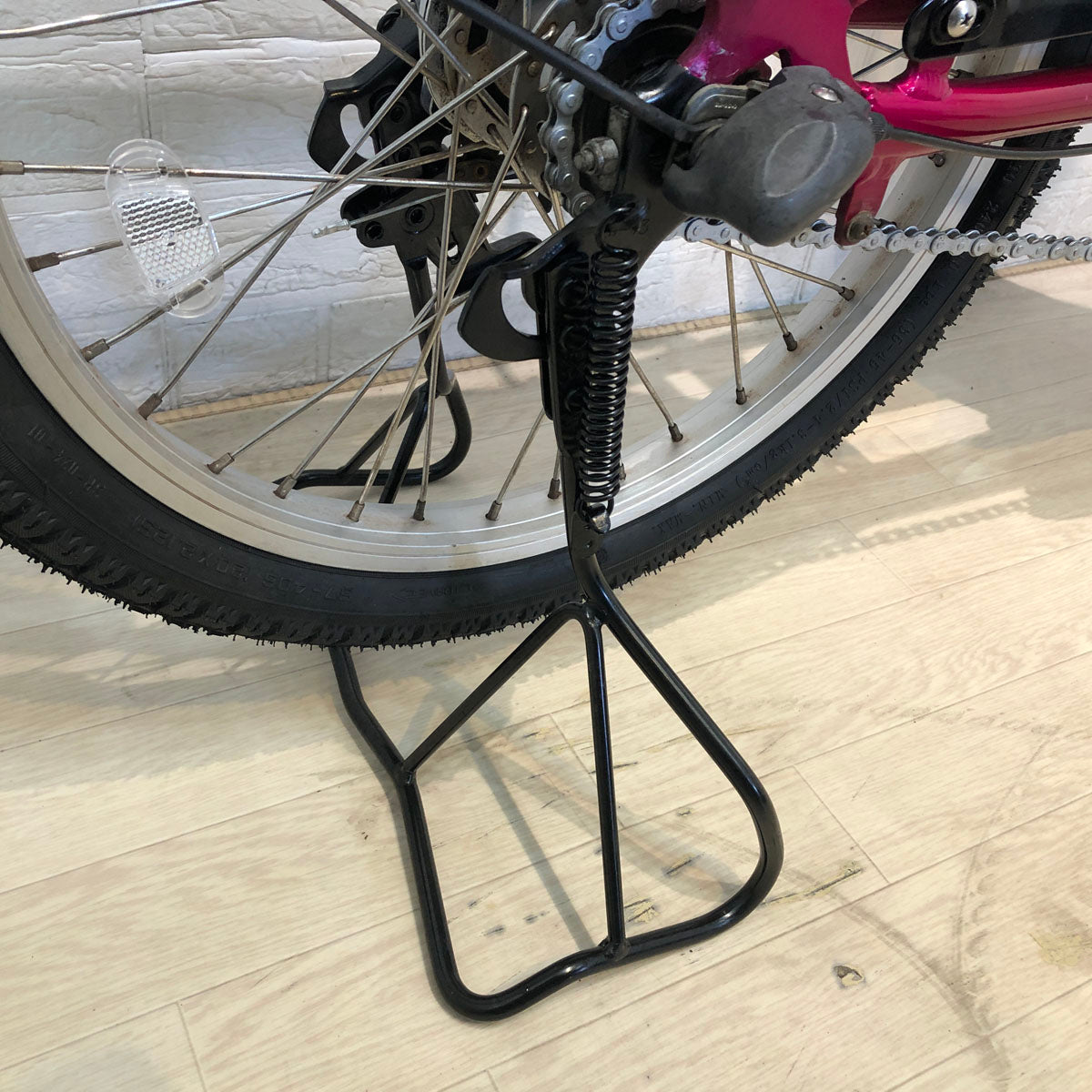 中古電動自転車 ヤマハ PAS Kiss mini パス キッス ミニ ピンク 20インチ YD005