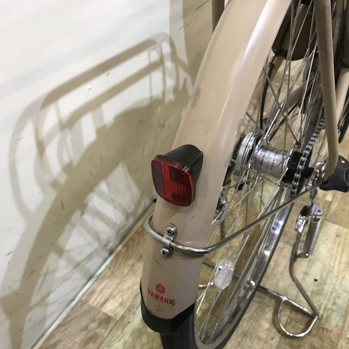 中古電動自転車  ヤマハ PAS ナチュラ XL DX ベージュ 26インチ KB078