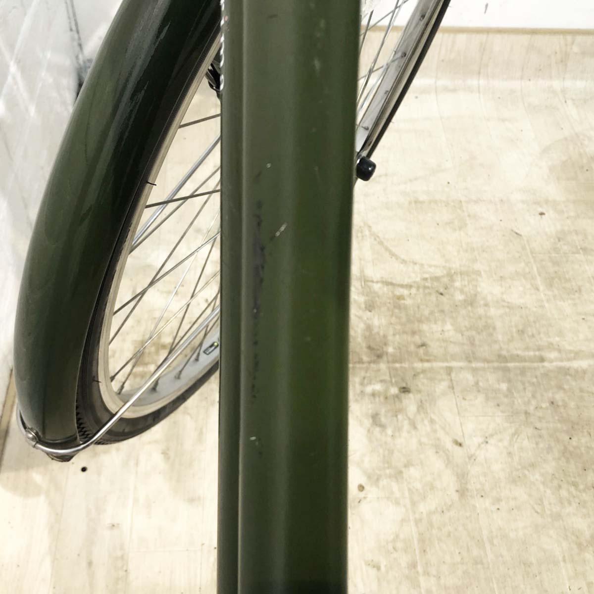 中古電動自転車 ブリヂストン アシスタプリマ グリーン 26インチ YI006