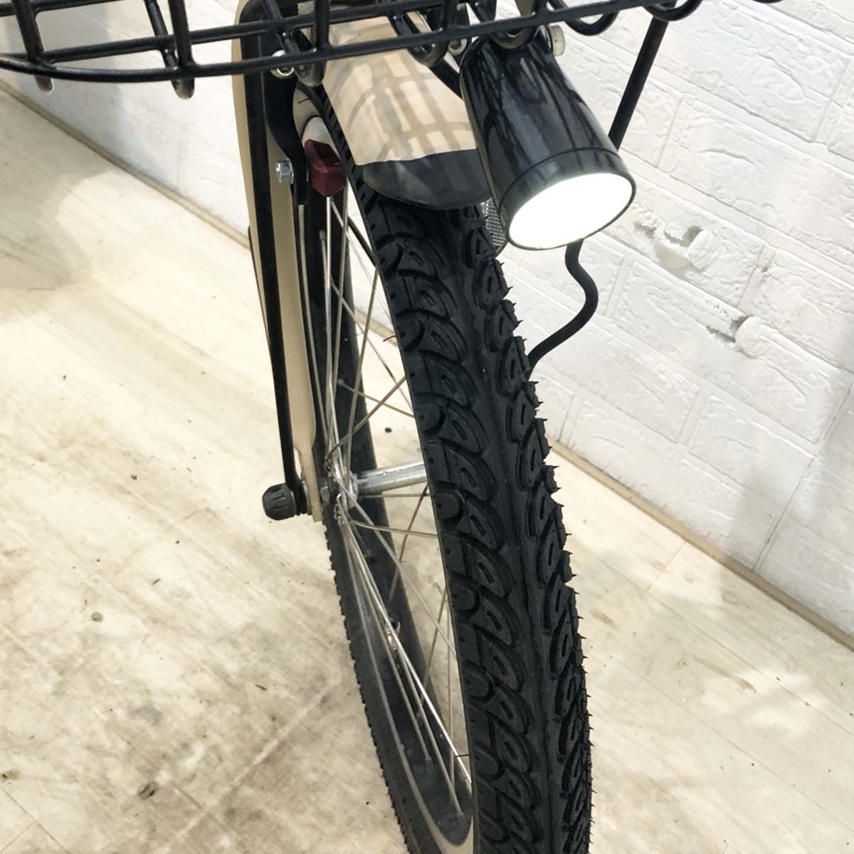 中古電動自転車 ヤマハ PAS バビーXL ベージュ 20インチ YI007